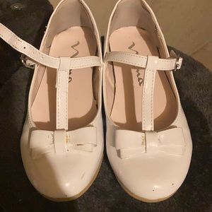 Nina white dress shoes